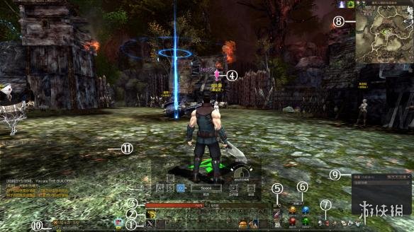 《战神之路》游戏界面图文详解 界面上什么东西有用? 1