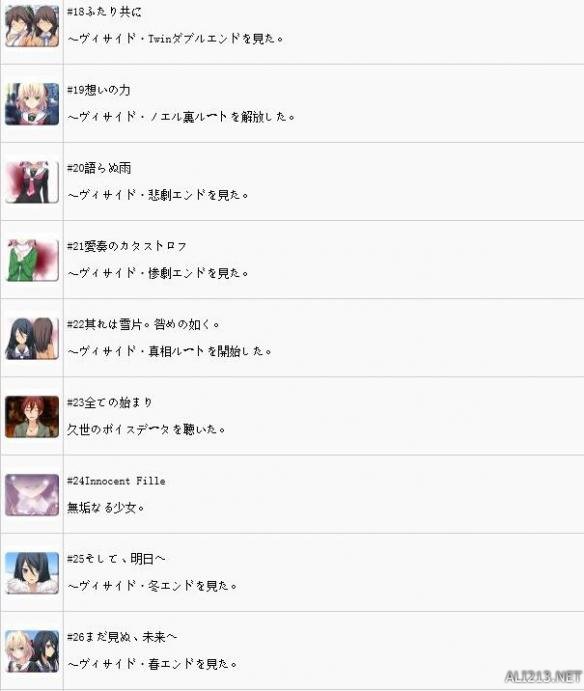 《秋之回忆8》全成就解锁条件一览 成就怎么达成? 3