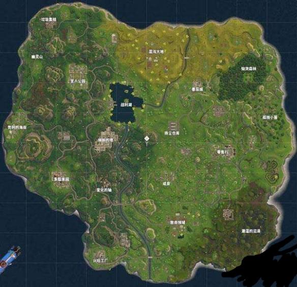 《堡垒之夜手游》哪里资源最多 全地图资源整理介绍 1