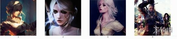 巫师3:狂猎 四枚希里雅高清图标包