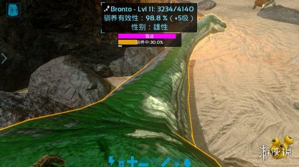 《方舟生存进化》雷龙驯服方法介绍 雷龙属性介绍 1