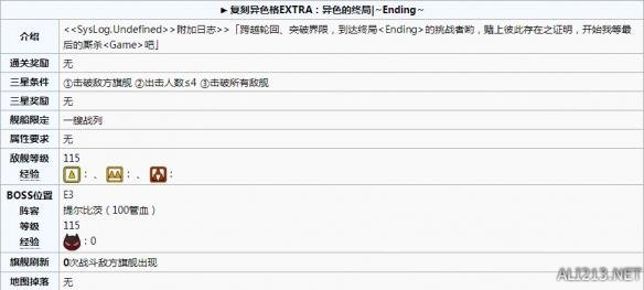 《碧蓝航线》复刻:异色格EXTRA攻略 异色的终局ENDING 1