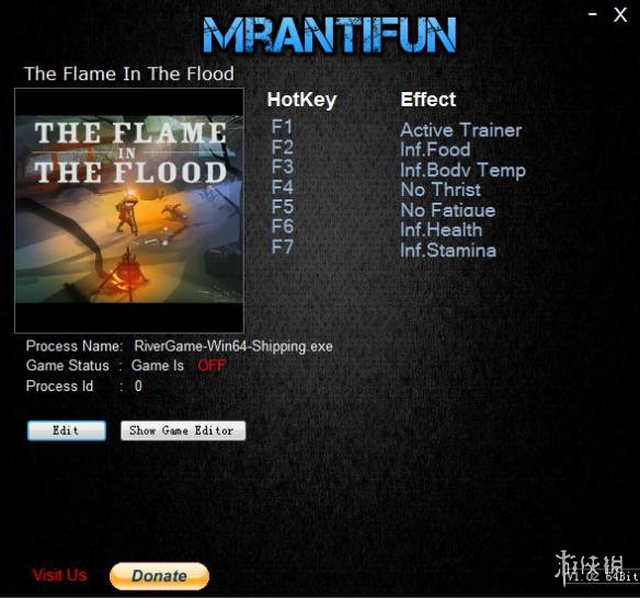 洪潮之焰 v1.3.003六项修改器MrAntiFun版 