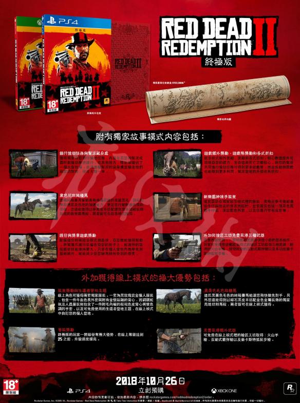 《荒野大镖客2》买哪个版本好?版本对比及版本价格一览 4