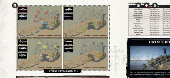 《荒野大镖客2》物种分布位置地图一览 物种有哪些？ 1