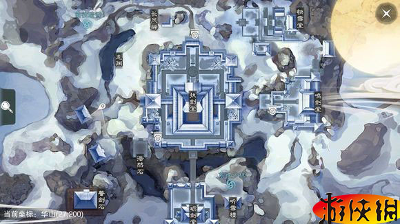 楚留香10.27打坐地点 10月27日坐观万象打坐修炼地点坐标 1