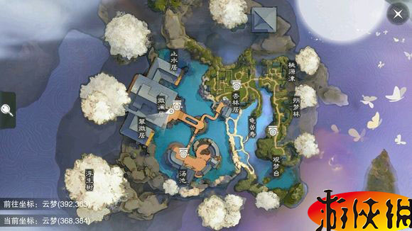 楚留香10.27打坐地点 10月27日坐观万象打坐修炼地点坐标 3