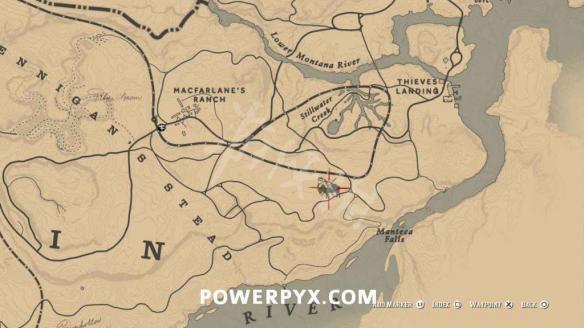 《荒野大镖客2》白野牛在哪?野牛具体位置一览 1