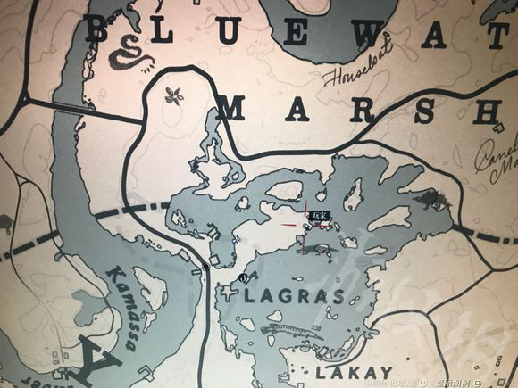 《荒野大镖客2》小龙虾的位置在哪里？小龙虾位置一览 2