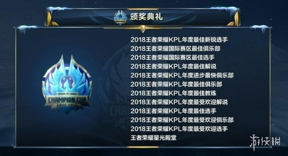 2018王者荣耀年度颁奖盛典奖项公布 颁奖盛典12个奖项获得者揭晓 3