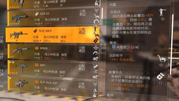 《全境封锁2》武器数据伤害测试图文心得分享 武器怎么选? 8