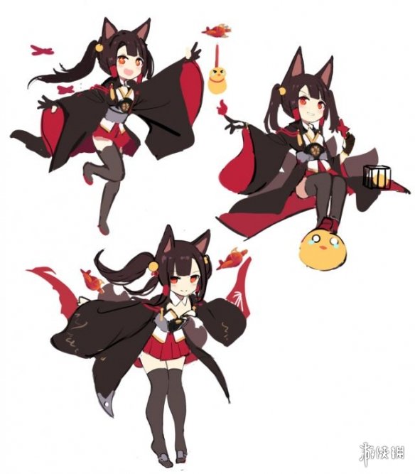 《碧蓝航线》赤城酱介绍 新SR航空母舰小凰立绘欣赏 2