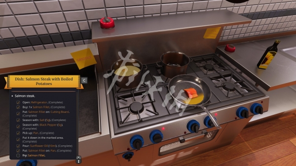 《料理模拟器》怎么倒油？倒油方法分享 2