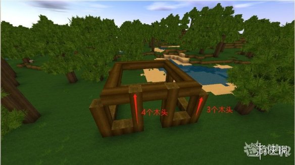 《迷你世界》新手之家房子建造方法 简单但又实用的新手之家 3