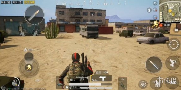 《和平精英》沙漠火电厂房顶怎么上 站得高才能看得远 2