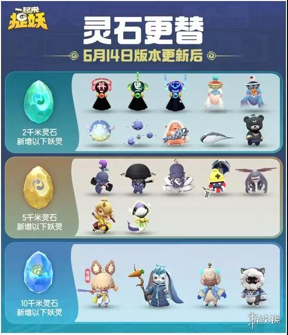 《一起来捉妖》6月14日七大福利活动汇总 灵石妖灵更替柳土獐上线 1