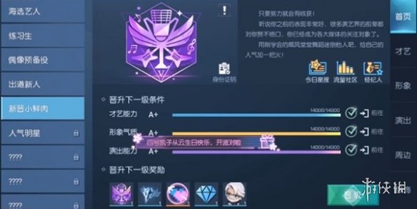 《龙族幻想》人气明星怎么晋级 人气明星晋级攻略 1