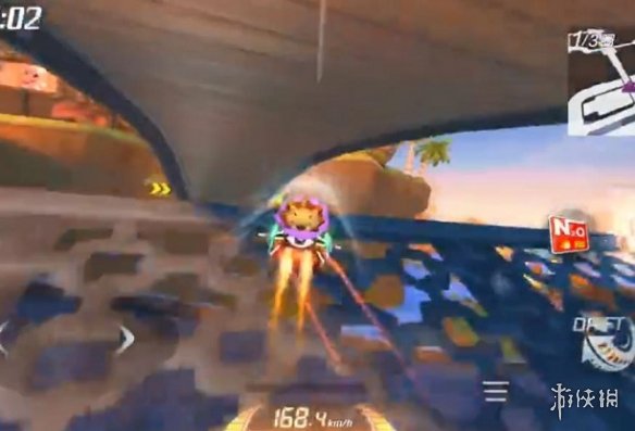 《跑跑卡丁车手游》险峻的火山怎么跑 险峻的火山跑法攻略 2