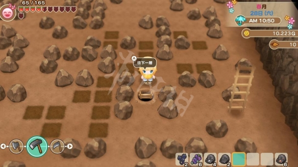 《牧场物语再会矿石镇》怎么挖矿 挖矿SL教程介绍 1