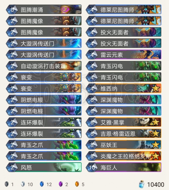 《炉石传说》狂野萨满怎么玩?萨满卡组汇总 2