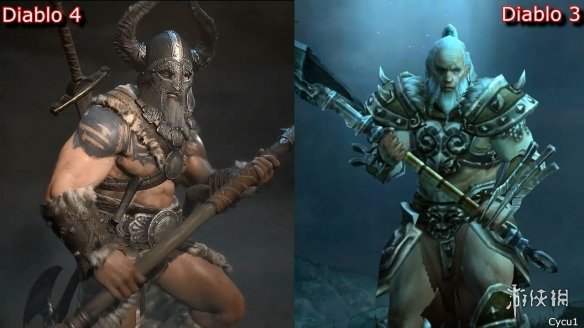 《暗黑破坏神4》与暗黑3对比视频分享 与暗黑3比有什么变化？ 1