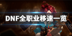 《DNF》速度快的职业有什么 游戏全职业移速一览