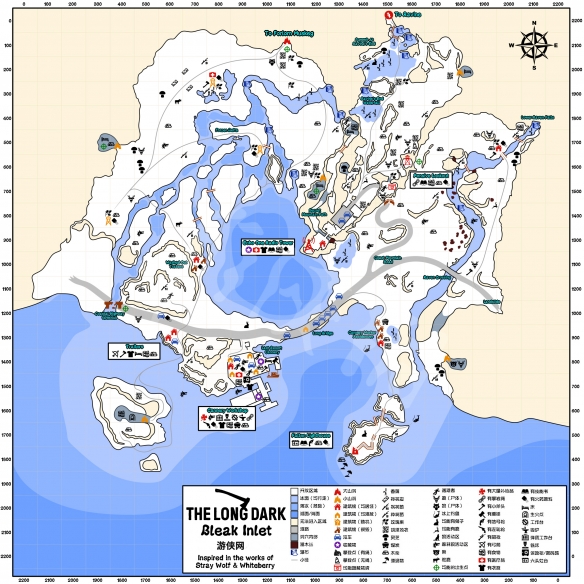 《漫漫长夜》荒凉水湾地图分享 荒凉水湾怎么走 2