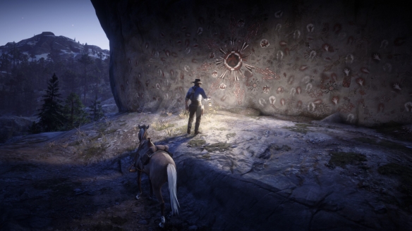 《荒野大镖客2》奇怪的雕像在哪 奇怪的雕像位置介绍 3