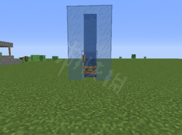 《我的世界》电梯怎么造 气泡式水电梯造法分享 2