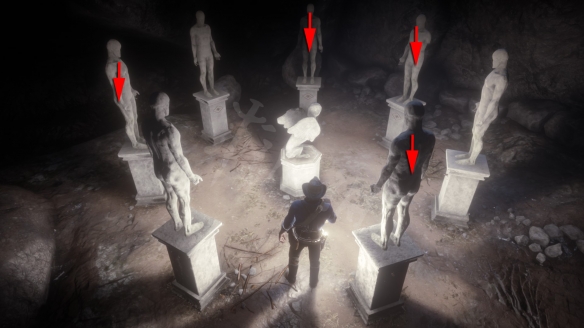 《荒野大镖客2》奇怪的雕像在哪 奇怪的雕像位置介绍 6