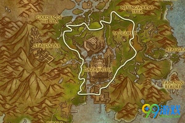 魔兽世界8.0六张新地图矿点在哪里 魔兽世界8.0六张新地图矿点刷新路线一览 20