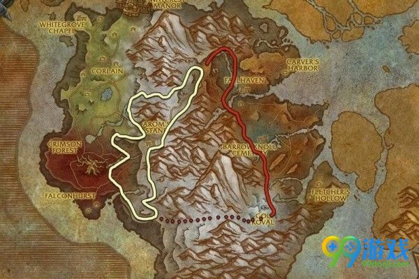 魔兽世界8.0六张新地图矿点在哪里 魔兽世界8.0六张新地图矿点刷新路线一览 16