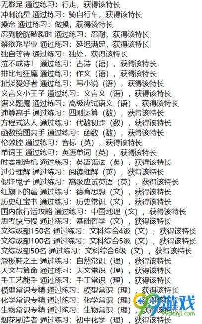 中国式家长稀有特长怎么获得 中国式家长稀有特长大全 1