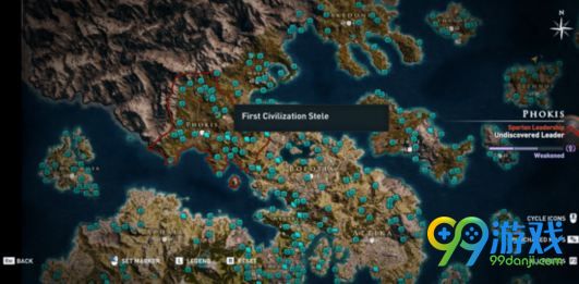 刺客信条奥德赛技能点在哪得 全部22个技能点位置 1