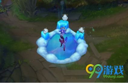 lol冰雪节妮蔻特效怎么样 冬日奇迹妮蔻技能特效 4