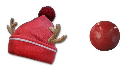 绝地求生永久圣诞毛毛球针织帽和红鼻子获得方法分享 1