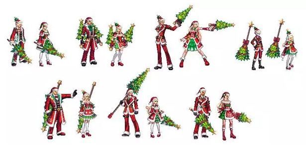 dnf2018圣诞树武器装扮怎么得 2018圣诞树武器装扮图赏 1