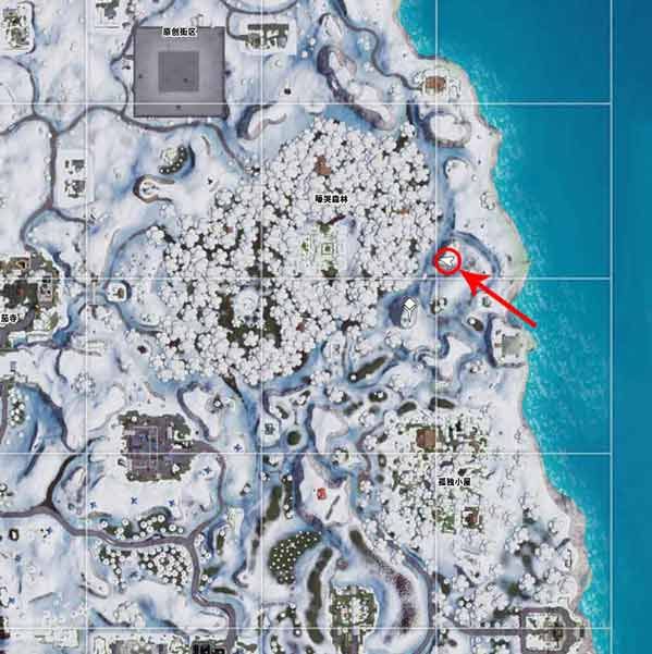 堡垒之夜在地窖女性石像平板货车之间搜寻任务完成攻略 第七赛季第八周挑战战星位置分 3