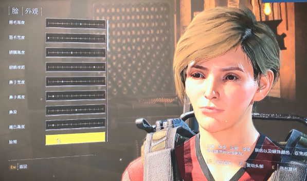 全境封锁2女角色捏脸数据汇总 全境封锁2女角色捏脸教学 17