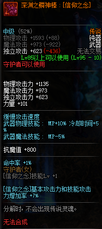 DNF守护者换装装备属性一览 2019地下城与勇士五一版本守护者换装装备属性全展示 17