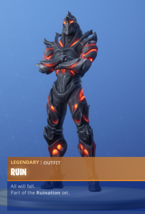 堡垒之夜第八赛季隐藏皮肤怎么样 堡垒之夜第八赛季隐藏皮肤毁灭废墟展示 4