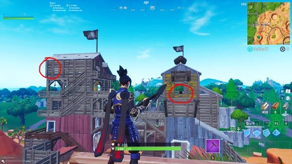 堡垒之夜海盗加农炮位置在哪 堡垒之夜使用海盗加农炮对敌人造成伤害完成攻略 2