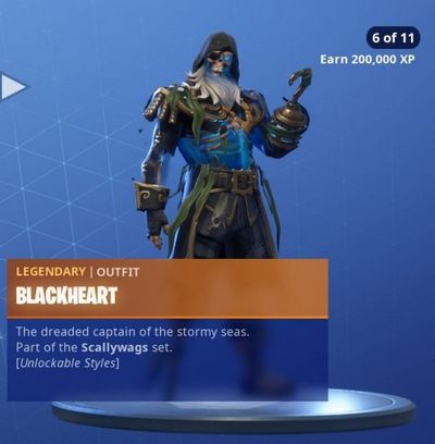 堡垒之夜黑胡子挑战皮肤奖励一览 堡垒之夜黑胡子套装解锁条件详情 8