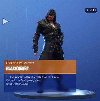 堡垒之夜黑胡子挑战皮肤奖励一览 堡垒之夜黑胡子套装解锁条件详情 3