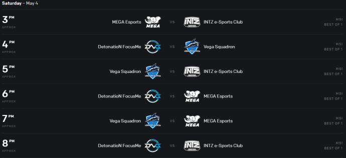 英雄联盟2019MSI赛程 lol2019MSI季中冠军赛赛程一览 3