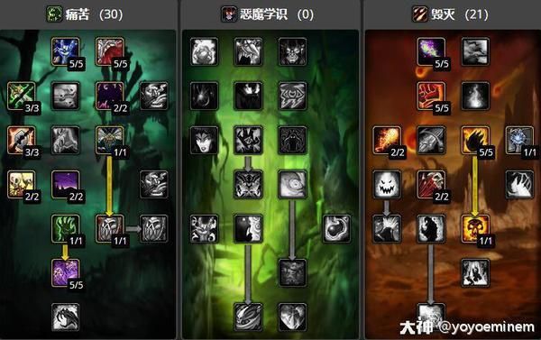 魔兽世界怀旧服术士天赋怎么点 魔兽世界怀旧服术士天赋加点攻略 3