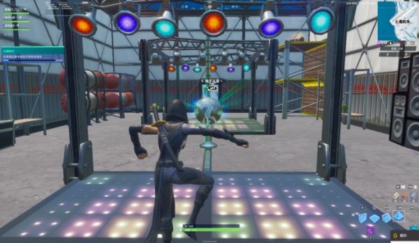 堡垒之夜结冰的飞机棚在哪 堡垒之夜在一个结冰的飞机棚中与他人共舞升起迪斯科球完成 2