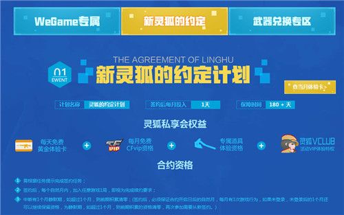 2019CF11月新灵狐的约定活动地址 2019CF11月新灵狐的约定活动详情 2