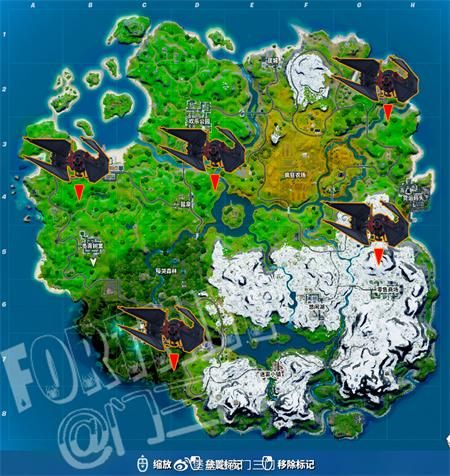 堡垒之夜战斗机坠毁地点在哪 堡垒之夜战斗机坠毁地点位置 1