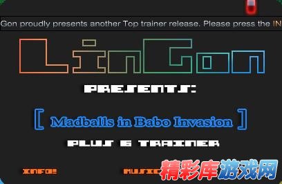 疯狂巴布球入侵v1.06六项修改器 